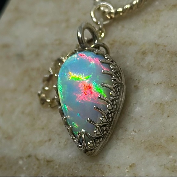 Opal necklace - Picture 6 of 6